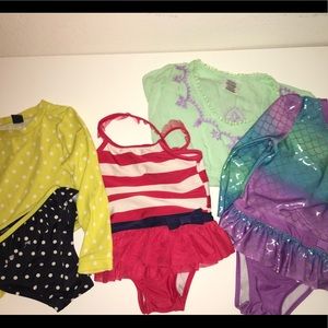 Toddler Girls Bathing Suits